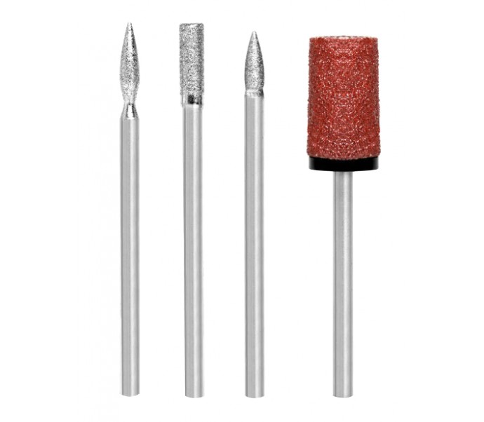 Fräser Maniküre Nail Drill Schleifer Gerät mit Bits Zubehör N20 weiss