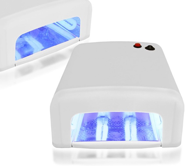 36W UV Lampe Lichthärtungsgerät mit TIMER in Weiss LI-65-01