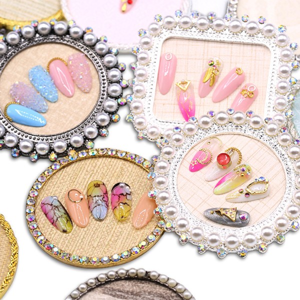 Präsentations Chart Tips Nail Display mit Strass RNT-632-2