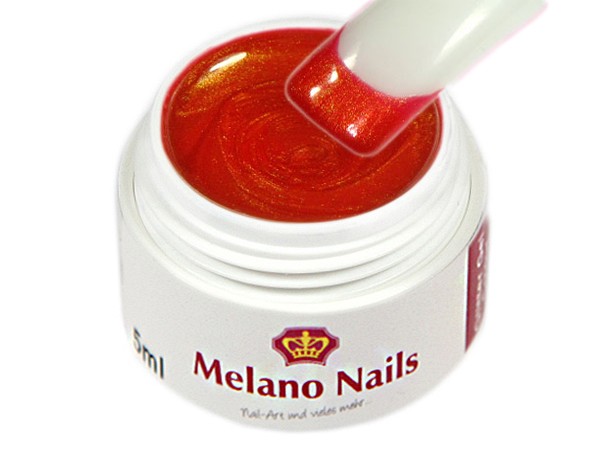 Metallic UV Gel Made in Germany 5ml Pomegranate