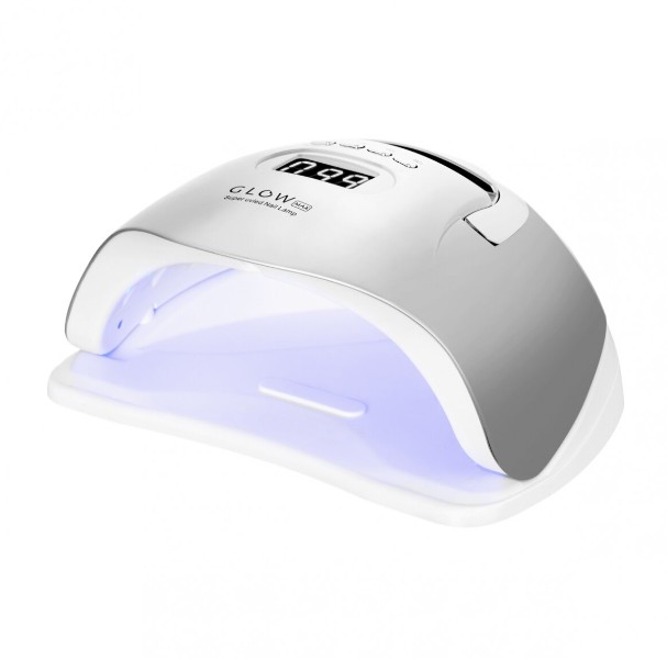 LED Nail Nägel Lampe UV Lichthärtungsgerät UV Glow F2 SP 220W silber