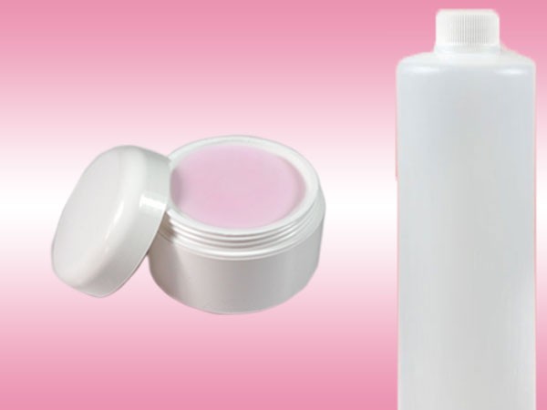 SET Acryl Puder in ROSE 30g + Liquid -100ml