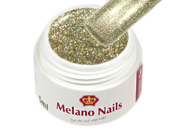 Glitter UV Gel Made in Germany 5ml Glitter Champange Fine