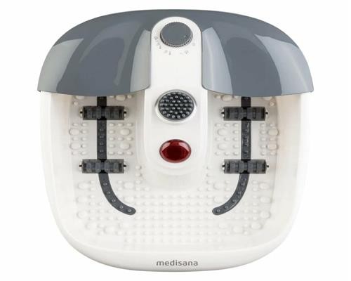 Fußsprudelbad Medisana Fußbad Fußmassage Fußbadewanne Rotlichtfeld FS 90L