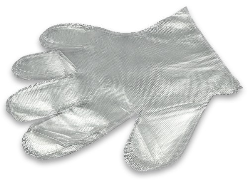 100 Pack Paraffinbadhandschuhe LDPE Einmal-Handschuhe H-15