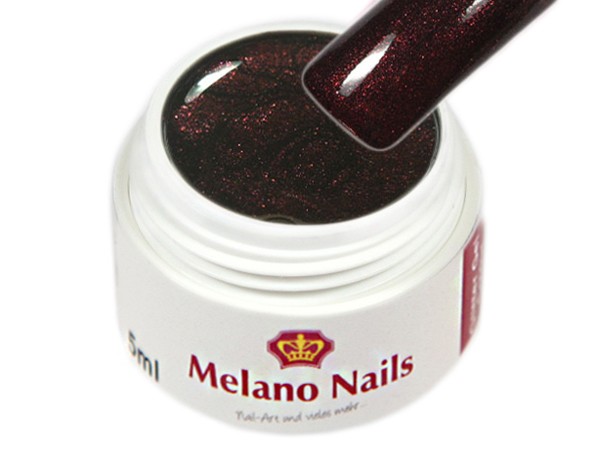 Glitter UV Gel Made in Germany 5ml Black Star Magic Brown
