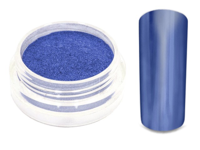 Chrom Pigment Mirror Spiegeleffekt Puder 1g Blau -7627