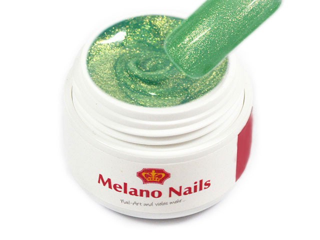 Pearl UV Gel Glitter Made in Germany 5ml Pearl Malachit Gold