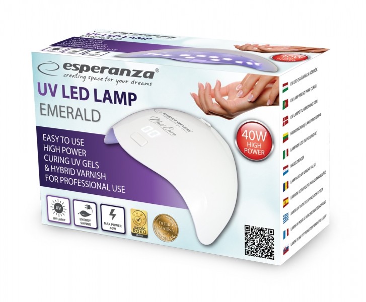Mini UV LED Nagellampe 40W Nail Lampe Lichthärtungsgerät EBN008