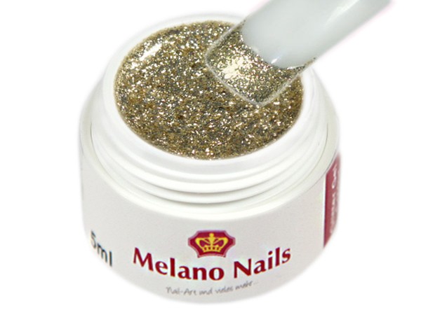 Glitter UV Gel Made in Germany 5ml Glitter Champange Deluxe