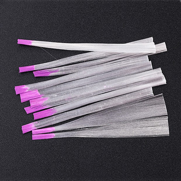 10 Bündel Fiberglas Streifen Fasern Reparatur Nagelverstärkung RNT-557