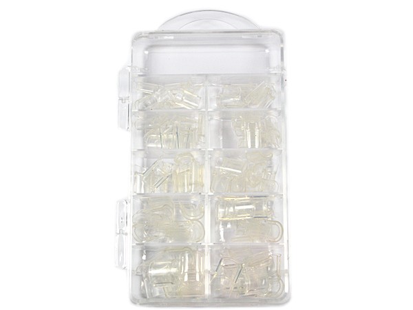 100 Aquarium TIPS Transparent mit Box 41-100
