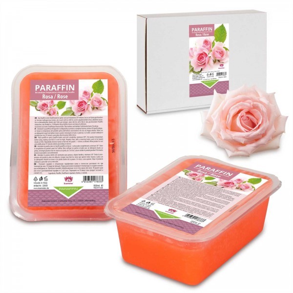 2 x 500ml Paraffin Paraffinbad Wachs Doppelpack Rosa Rosé