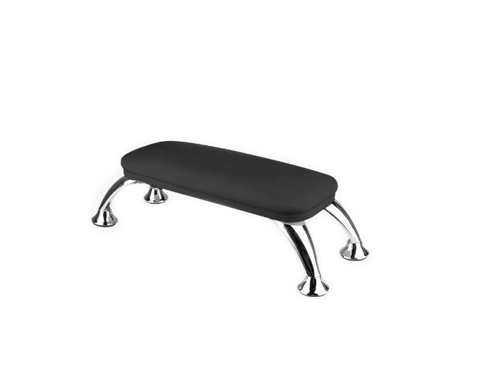 Handauflage Maniküre Nagel Armauflage Handkissen Armrest schwarz-silber 132165