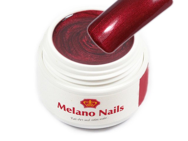 Metallic UV Gel Made in Germany 5ml Metallic Burgunder