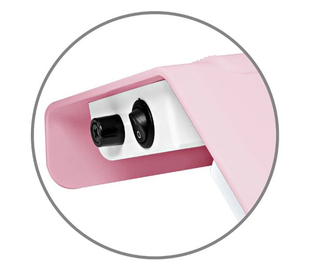 Nagelstaubsauger Staubabsaugung Nail Dust Collector Lüfter 082457 in ROSA