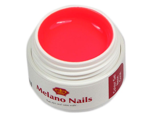 NEON Colour UV Gel Made in Germany 5ml Neon Coral 0579