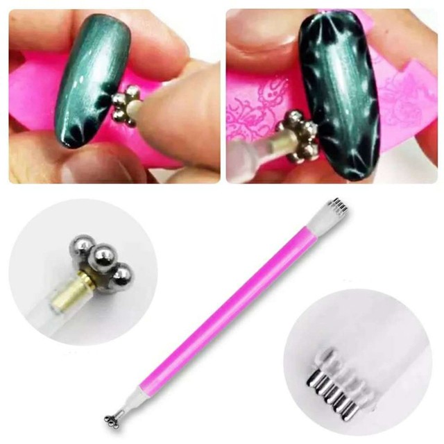 Cat Eye Effekt Magnet Stab Blumen Streifen Magnetstift SO-204