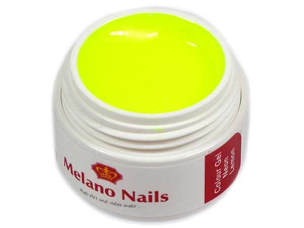 NEON Colour UV Gel Made in Germany 5ml Neon Lemon 0580