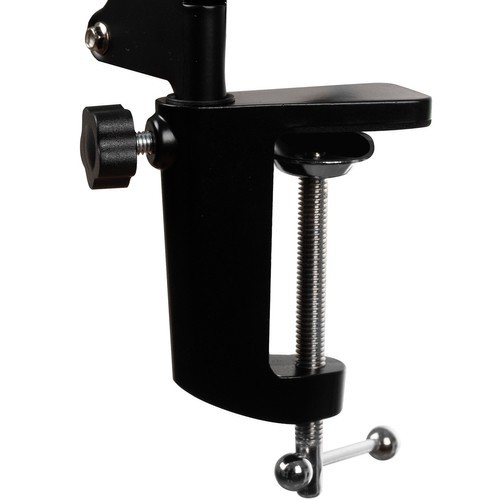 Izoxis® Kosmetiklampe LED Tischlampe Leuchte Arbeitsplatzleuchte schwarz 24223