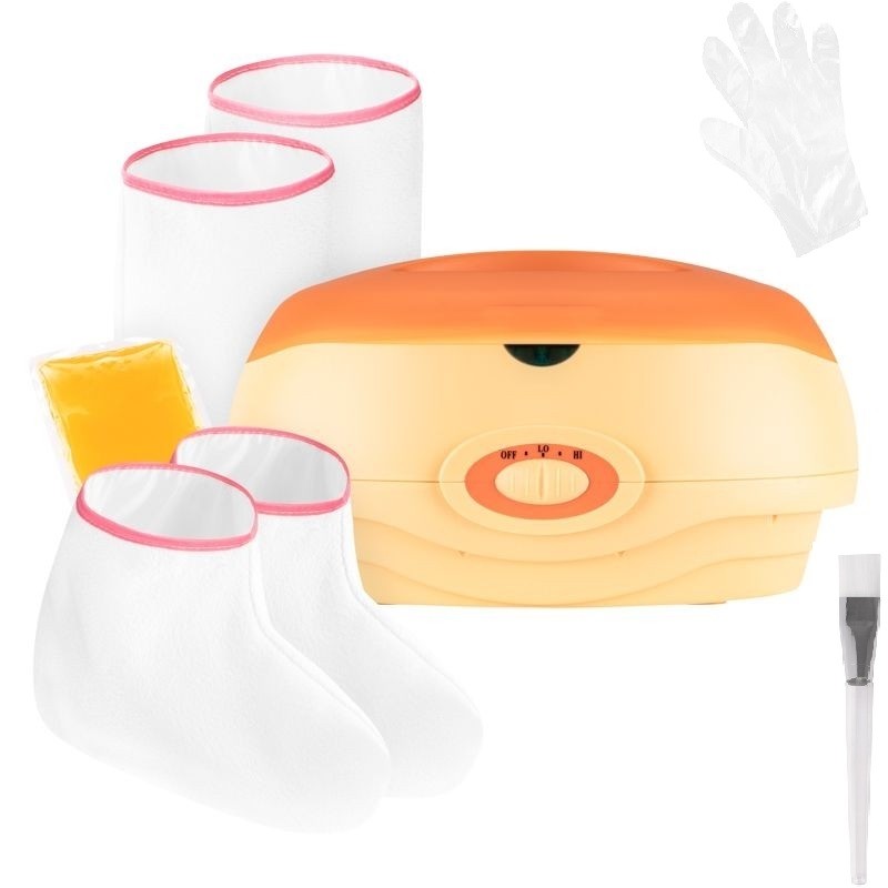 Paraffinbad Paraffinset mit viel Zubehör Paraffin Paraffinerwärmer