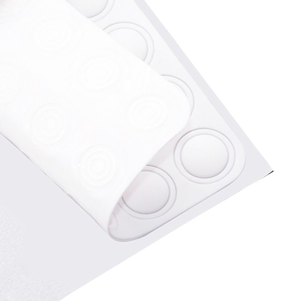 25 Silikon Label Nagellack Gel Aufkleber NAD-72