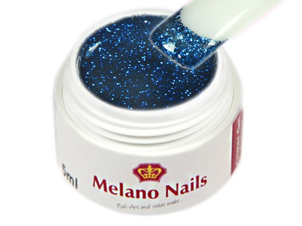 Glitter UV Gel Made in Germany 5ml Glitter Navy Blue