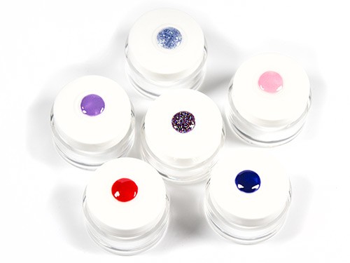 25 Silikon Label Nagellack Gel Aufkleber NAD-72