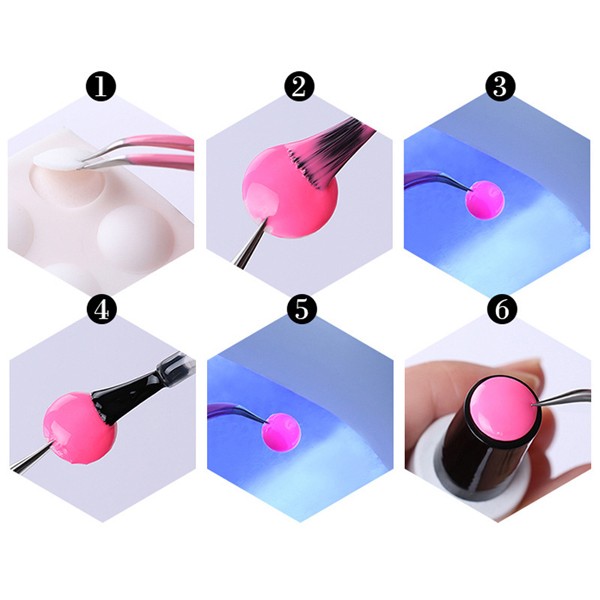 25 Silikon Label Nagellack Gel Aufkleber NAD-72