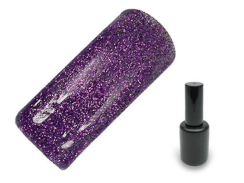 UV Polish Gel UV Gel UV-Nagellack 12 ml glitter lila