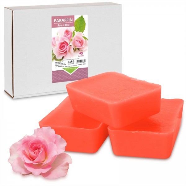 2 x 500ml Paraffin Paraffinbad Wachs Doppelpack Rosa Rosé