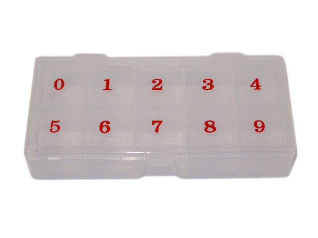 Tipbox Tipkasten Box leer für 500 Tips Nummeriert PB-50