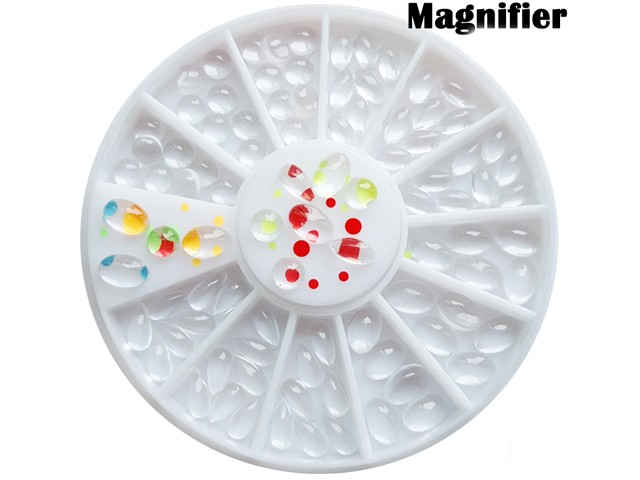 110 Ovale, Runde,Ellipse Straßsteine Klar CJ-59