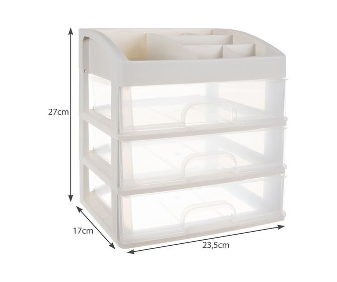 Kosmetik Make Up Organizer Kosmetikbox Nagellack Ständer Aufbewahrung 19357