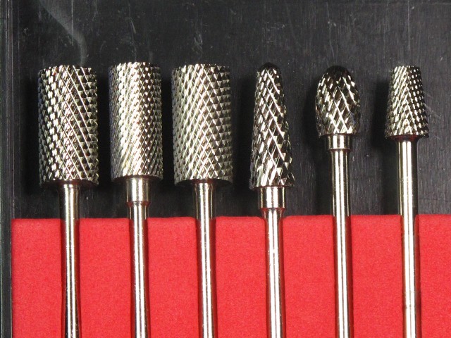 Nagel Fräser Aufsätze 6 Teilen Bits SET NDB-1 SJ-140