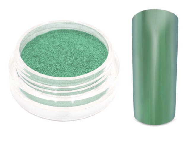 Chrom Pigment Mirror Spiegeleffekt Puder 1g Grün-7622