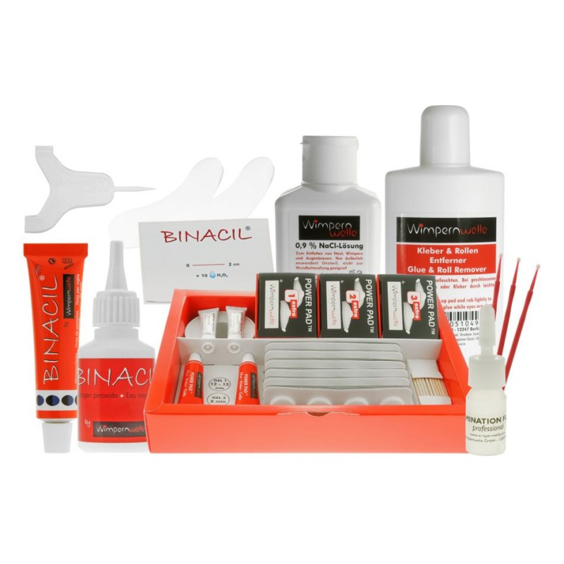 Wimpernwelle POWER PAD Komplett Kit Set Lifting 10280D