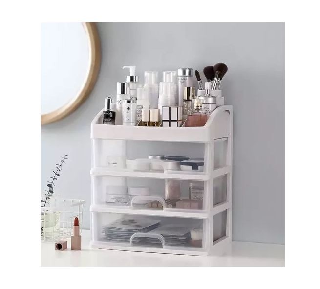 Kosmetik Make Up Organizer Kosmetikbox Nagellack Ständer Aufbewahrung 19357