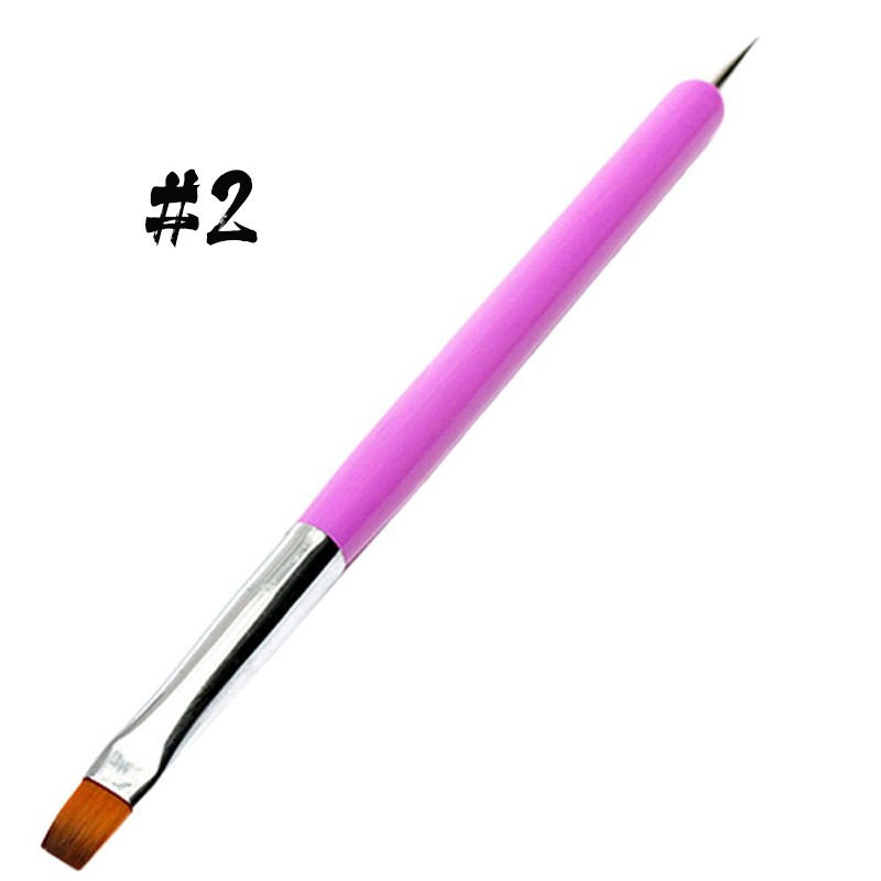 2 in 1 Pinsel und Swirl Desing Gr.4 Farbe Lila RNT-582