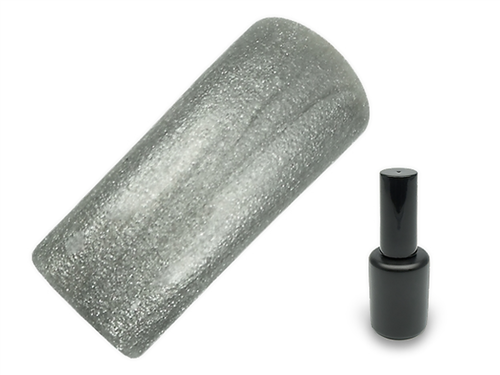 UV Polish Gel UV Gel UV-Nagellack 12 ml silbergrau metallic