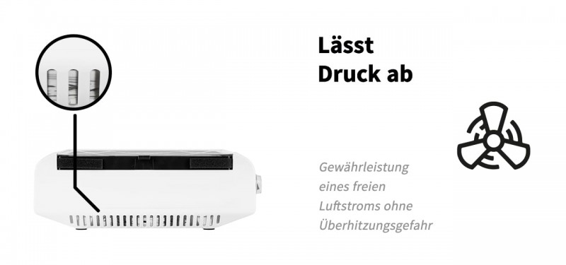 Nagelstaubsauger 40W Staubabsaugung Nail Dust Collector Lüfter in weiss J23