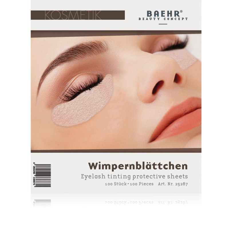 Wimpernblättchen 100Stück zum Schutz der Haut 25287