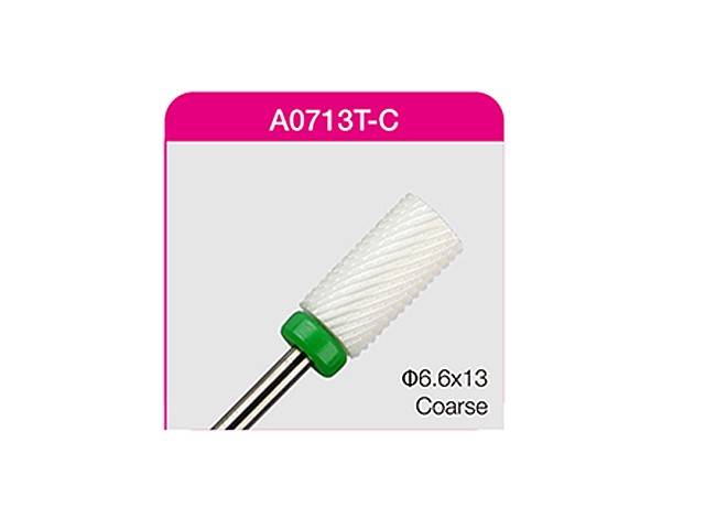 Nail Bits Keramik Bit Nagel Fräser 60 Zylinder Grob A0713T-C