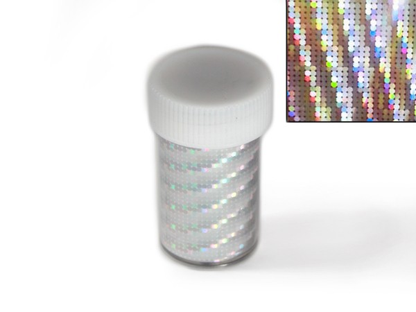 Magic Transfer Nailart Effekt Folie Silber Nr.58