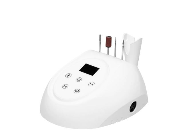 Fräser Maniküre Nail Drill Schleifer Gerät mit Bits Zubehör N20 weiss