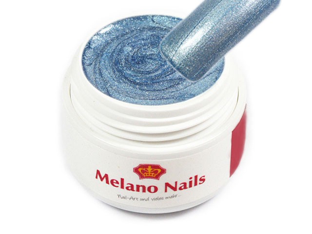 Glitter UV Gel Made in Germany 5ml Glitter Azure Blue