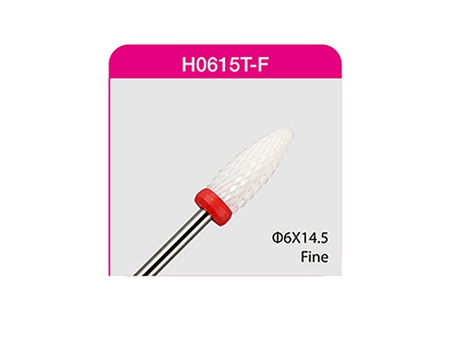 Nail Bits Keramik Bit Nagel Fräser 60 Zapfen Fein H0615T-F