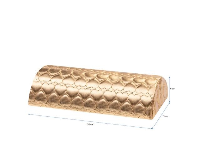Handauflage Maniküre Nagel Armauflage Handkissen Armrest in Gold 138308