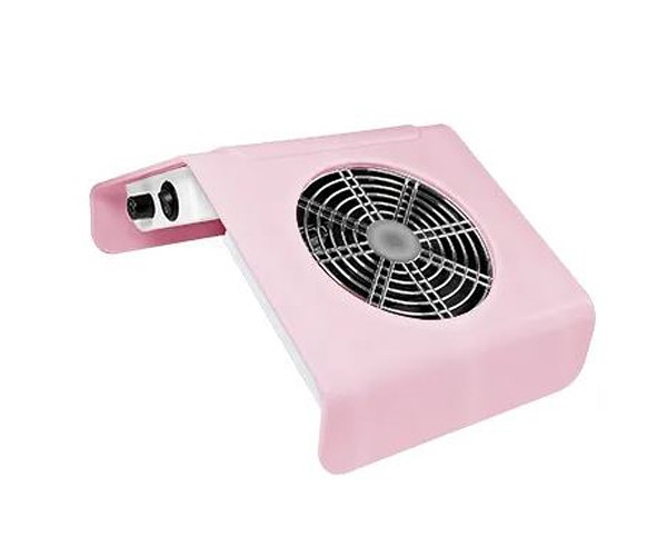 Nagelstaubsauger Staubabsaugung Nail Dust Collector Lüfter 082457 in ROSA