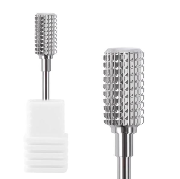 Nail Bits Bit Nagel Fräser Aufsatz Hartmetallfräser 60 Zylinder Mittel OMW-36